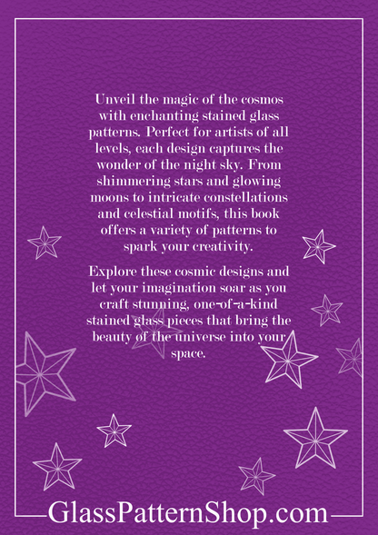 Celestial Stained Glass Pattern Book - Digital Download